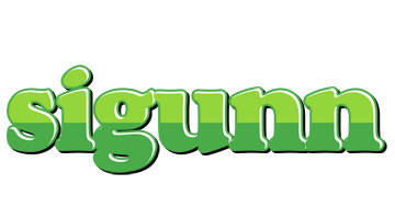 Sigunn apple logo
