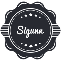 Sigunn badge logo
