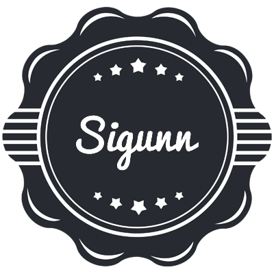 Sigunn badge logo