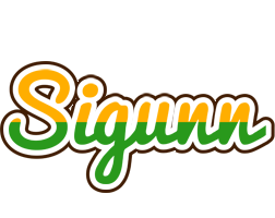 Sigunn banana logo