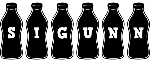 Sigunn bottle logo