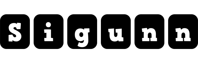 Sigunn box logo