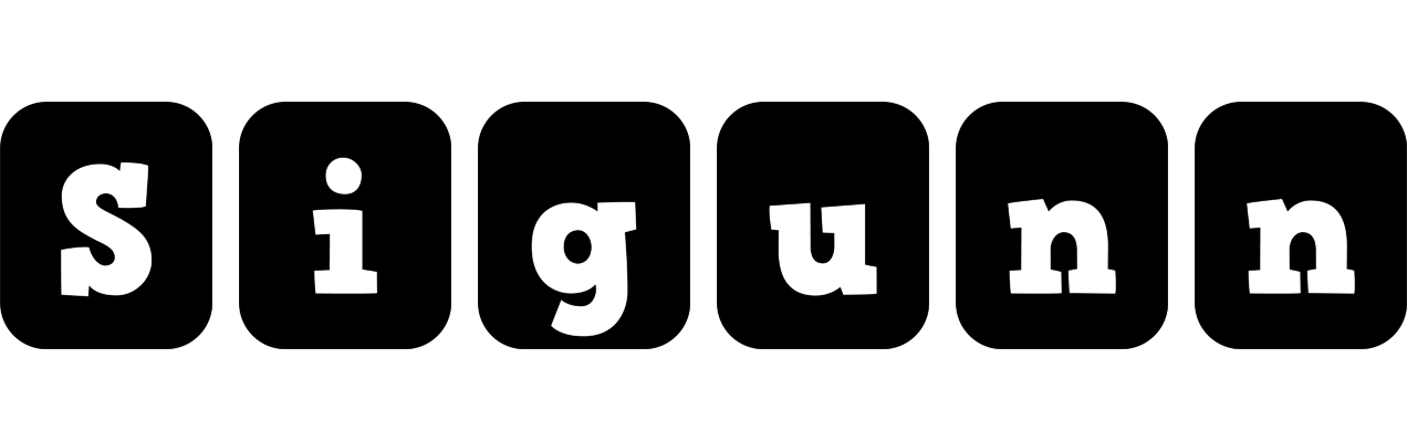 Sigunn box logo