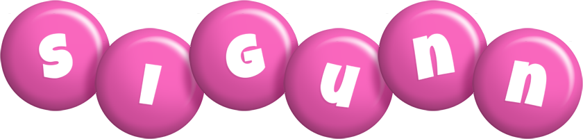 Sigunn candy-pink logo