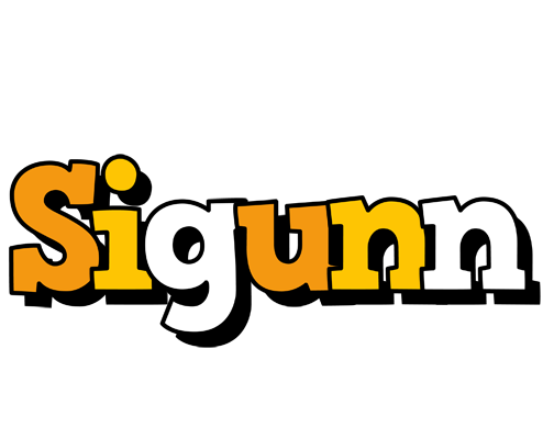 Sigunn cartoon logo