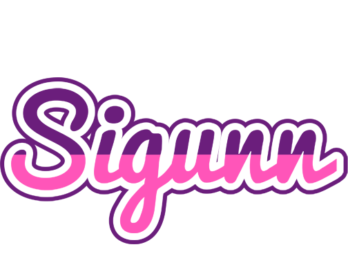 Sigunn cheerful logo