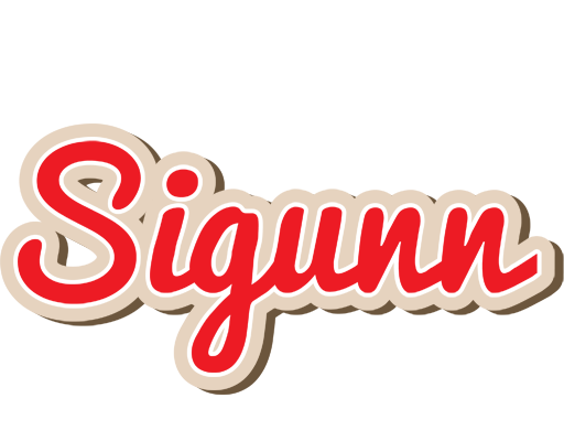 Sigunn chocolate logo