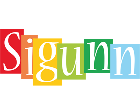 Sigunn colors logo