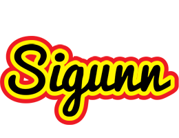 Sigunn flaming logo