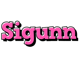 Sigunn girlish logo