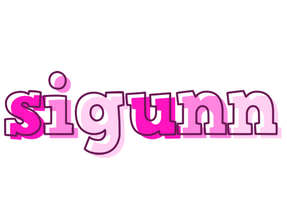 Sigunn hello logo