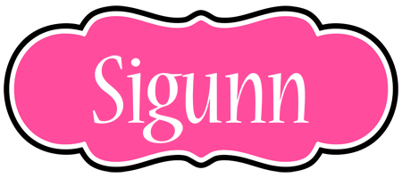 Sigunn invitation logo
