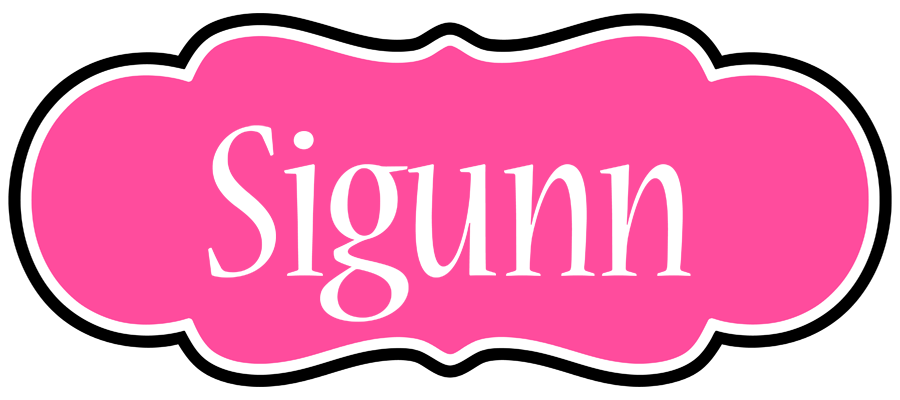 Sigunn invitation logo