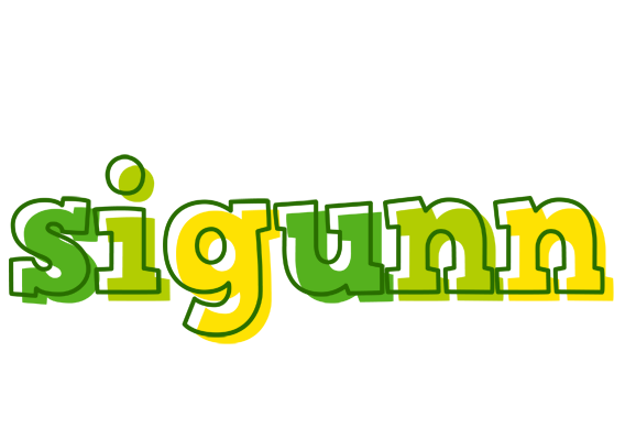 Sigunn juice logo