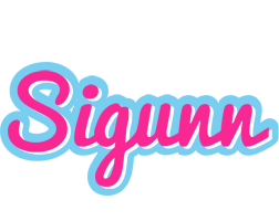 Sigunn popstar logo