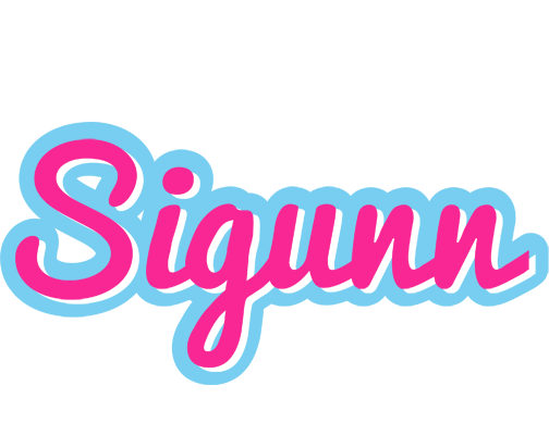 Sigunn popstar logo