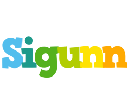 Sigunn rainbows logo
