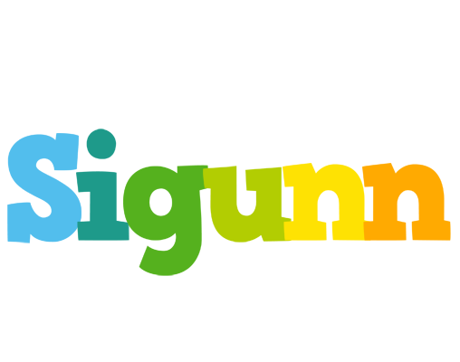 Sigunn rainbows logo