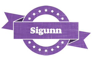 Sigunn royal logo