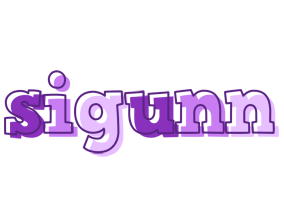 Sigunn sensual logo