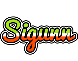 Sigunn superfun logo