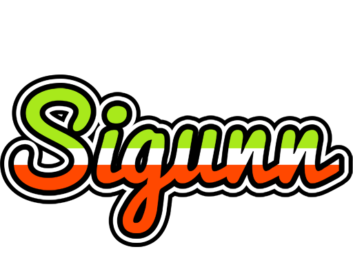 Sigunn superfun logo