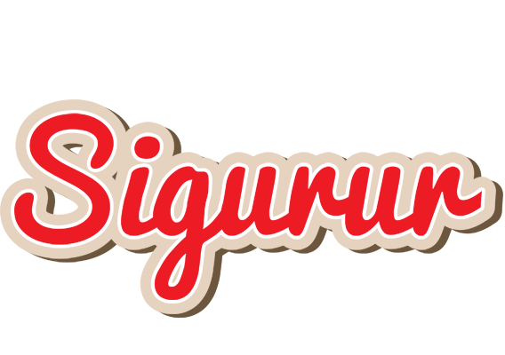 Sigurður chocolate logo