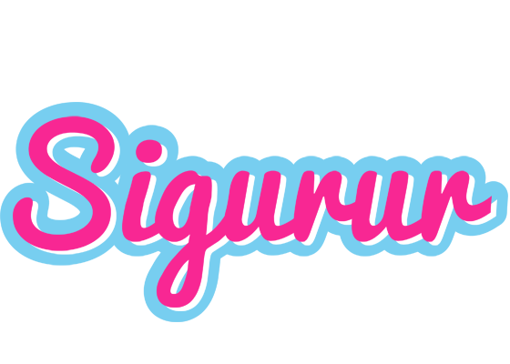 Sigurður popstar logo