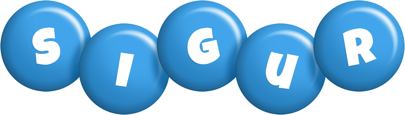 Sigur candy-blue logo