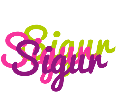 Sigur flowers logo