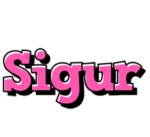 Sigur girlish logo