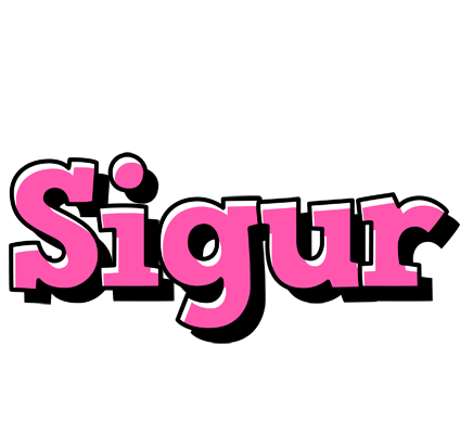 Sigur girlish logo