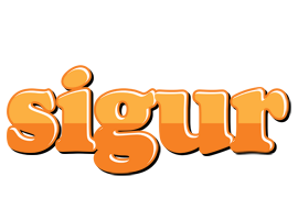 Sigur orange logo