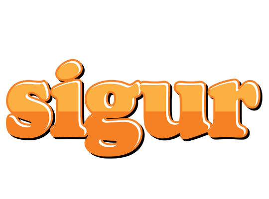Sigur orange logo
