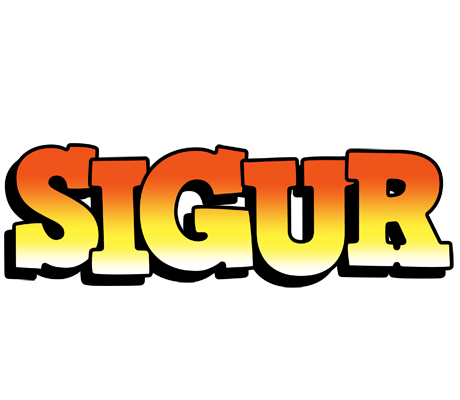 Sigur sunset logo
