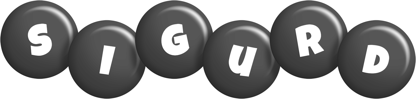 Sigurd candy-black logo