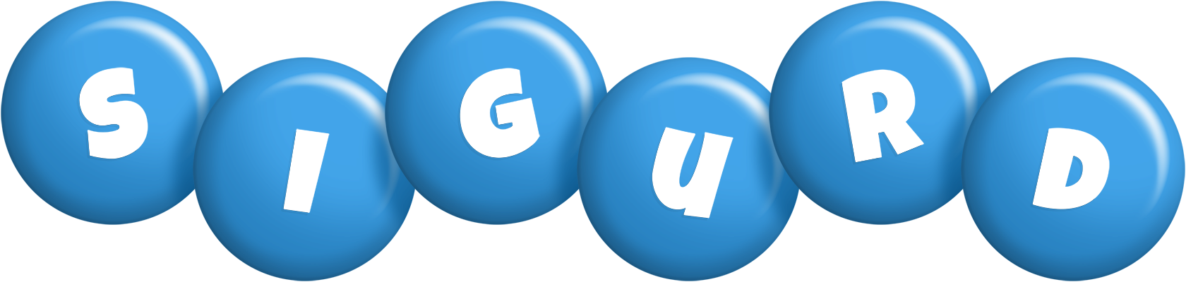 Sigurd candy-blue logo