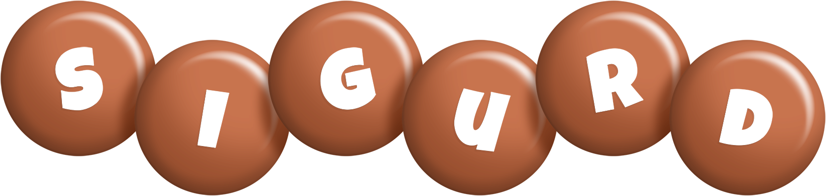 Sigurd candy-brown logo