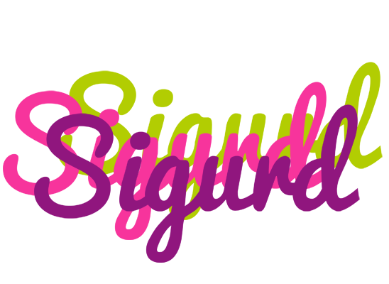 Sigurd flowers logo