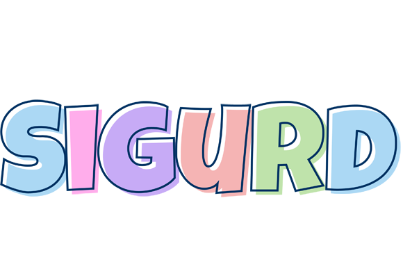 Sigurd pastel logo