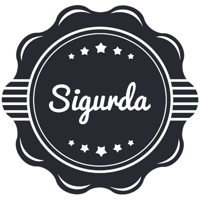 Sigurda badge logo