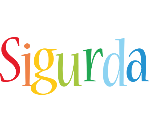 Sigurda birthday logo