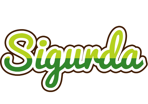 Sigurda golfing logo
