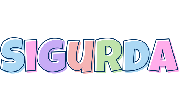Sigurda pastel logo