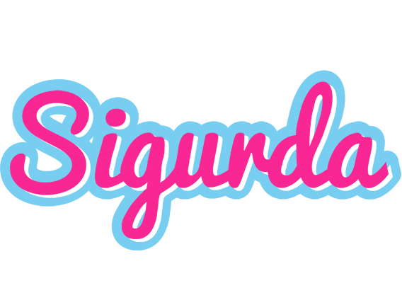 Sigurda popstar logo