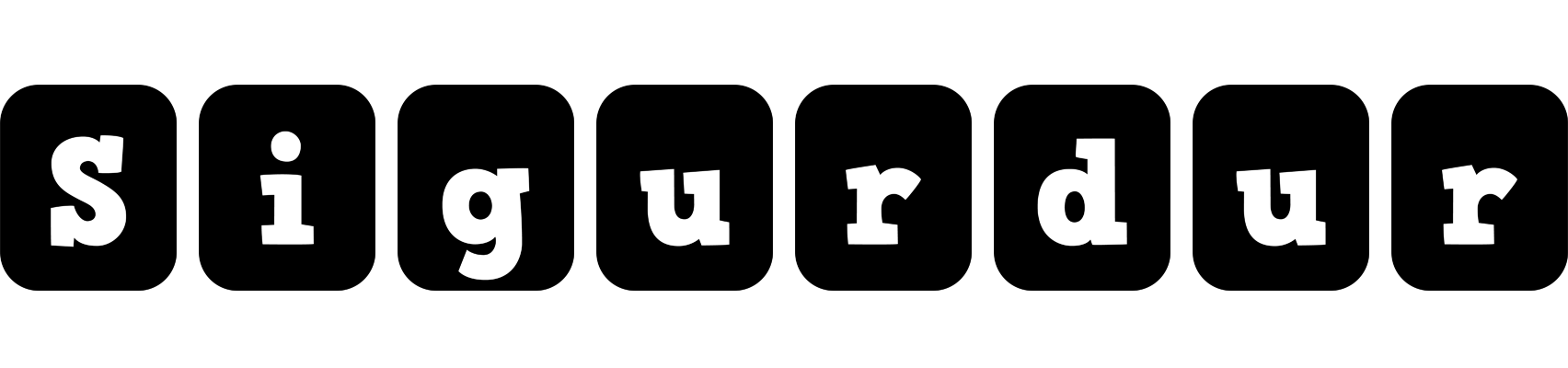 Sigurdur box logo