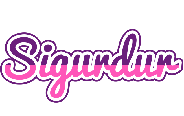 Sigurdur cheerful logo