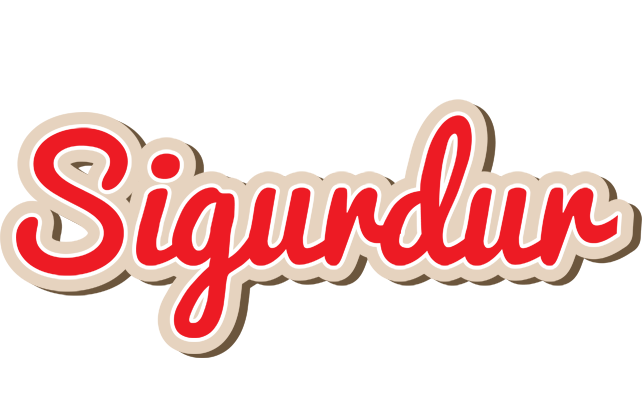 Sigurdur chocolate logo