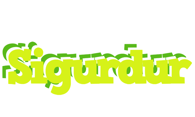 Sigurdur citrus logo