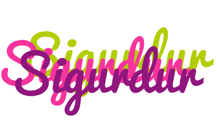 Sigurdur flowers logo